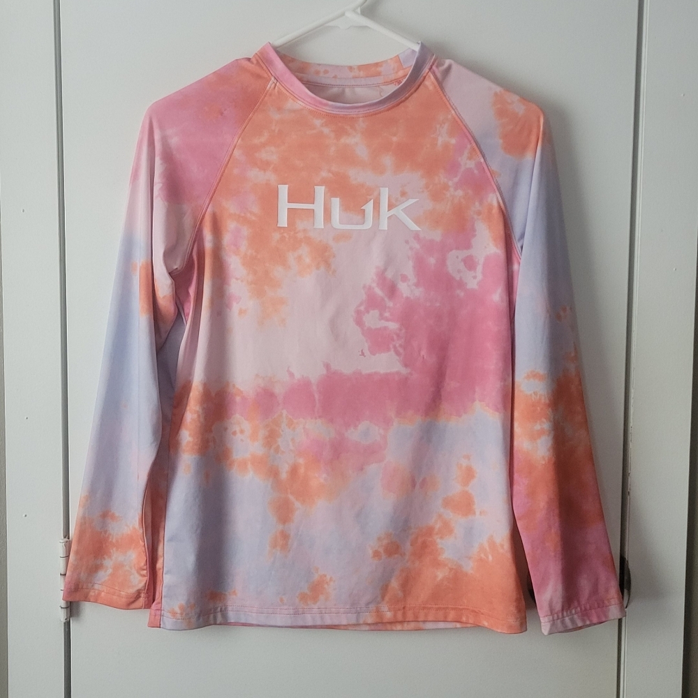 Huk Tie Dye Long Sleeve Shirt